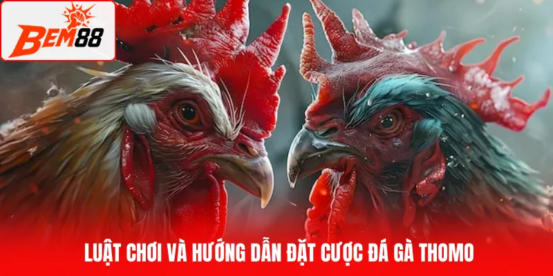 Luật chơi và hướng dẫn đặt cược đá gà Thomo